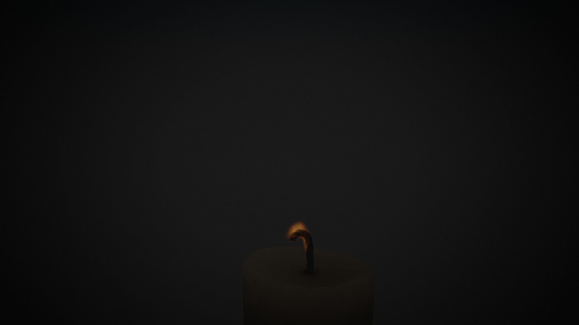Candle Fire VDB animated 20s 3D model_4