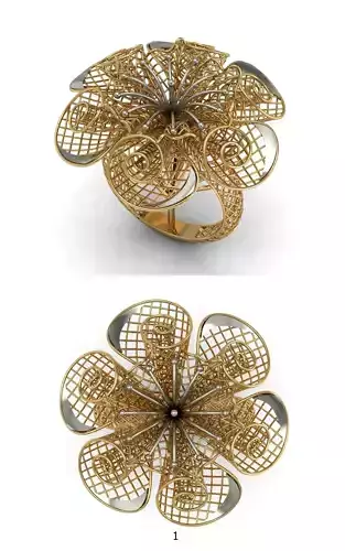 GOLD RING 3D print model