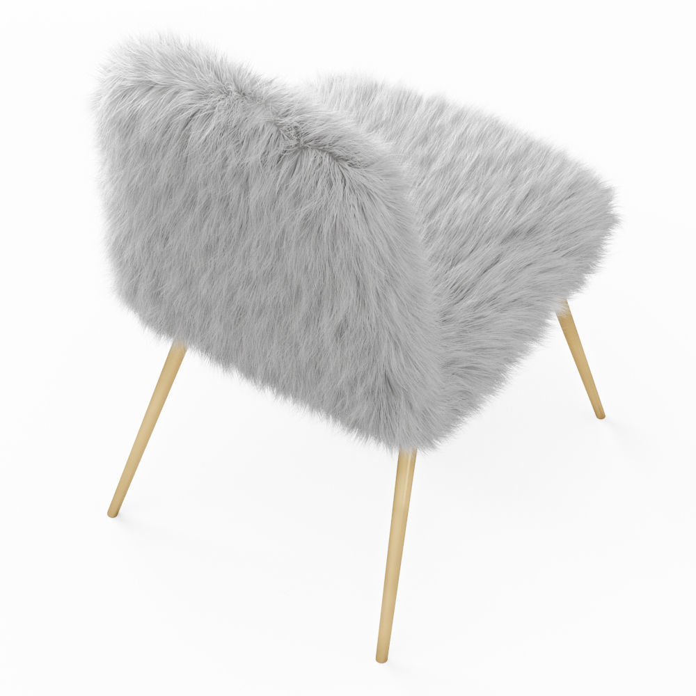 Alaina Side Chair 3D model_2