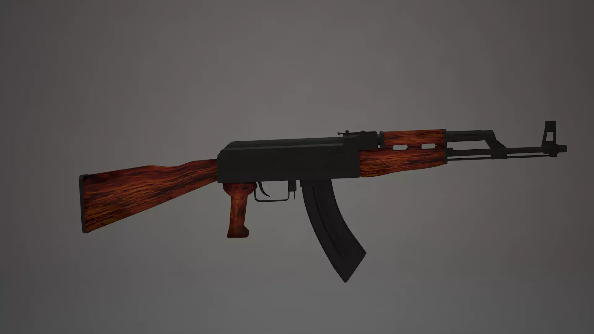 AK47 Rifle Free 3D model