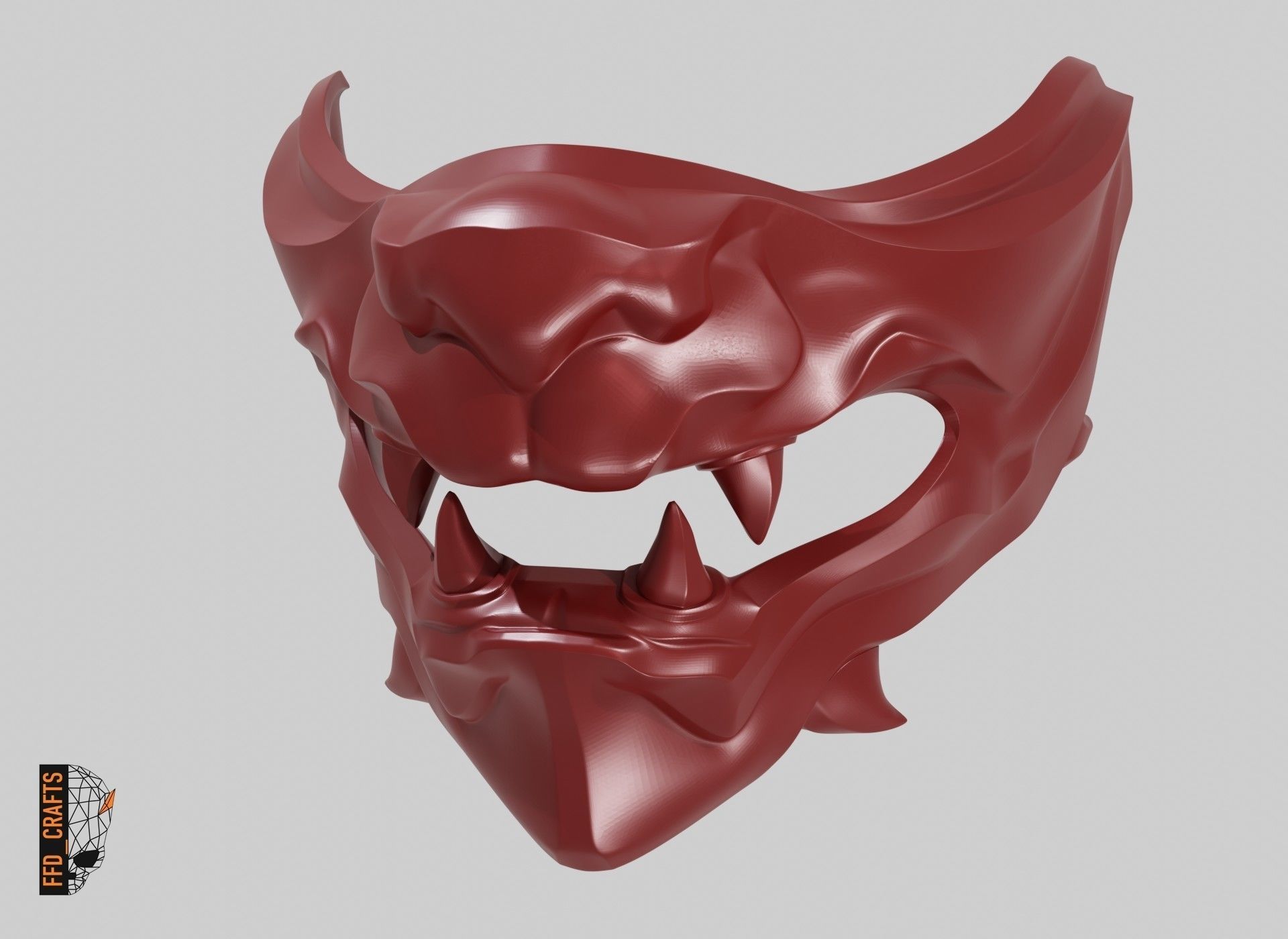 Mempo mask 3D print model_1