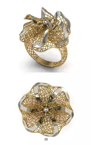PRINTABLE  RING 3D print model