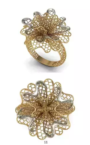 GOLD RING 3D print model