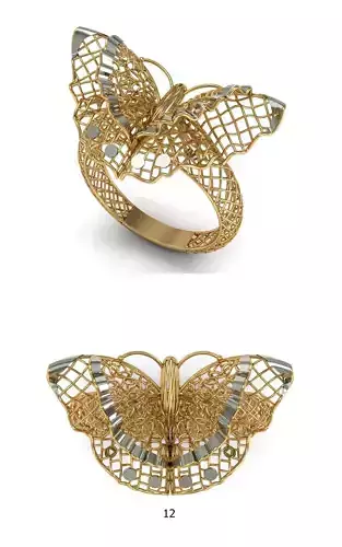 GOLD RING 3D print model
