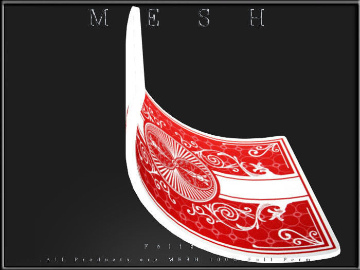  Playing Card 02 Low-poly 3D model_1