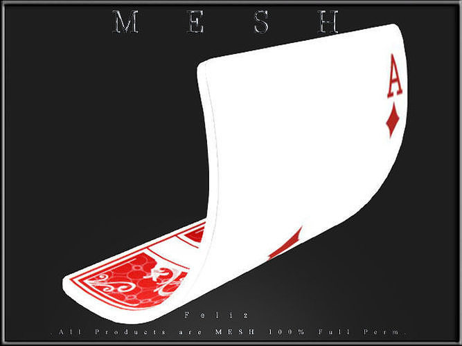  Playing Card 02 Low-poly 3D model