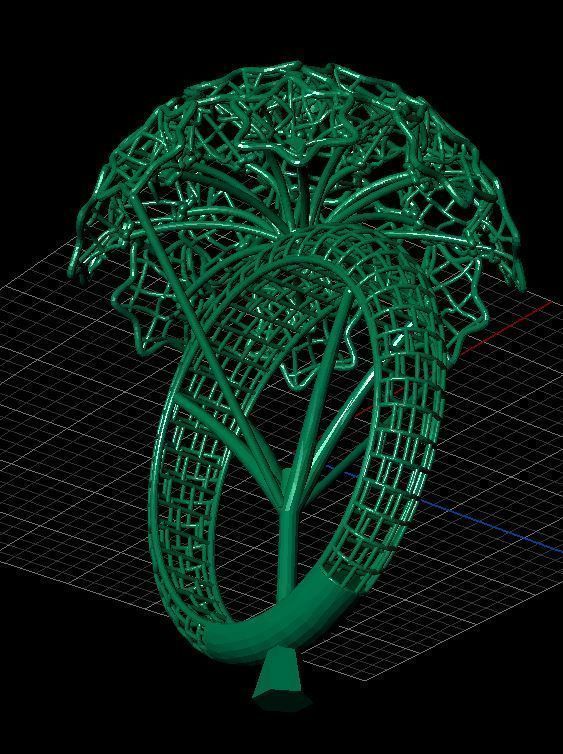 GOLD RING 3D print model_6