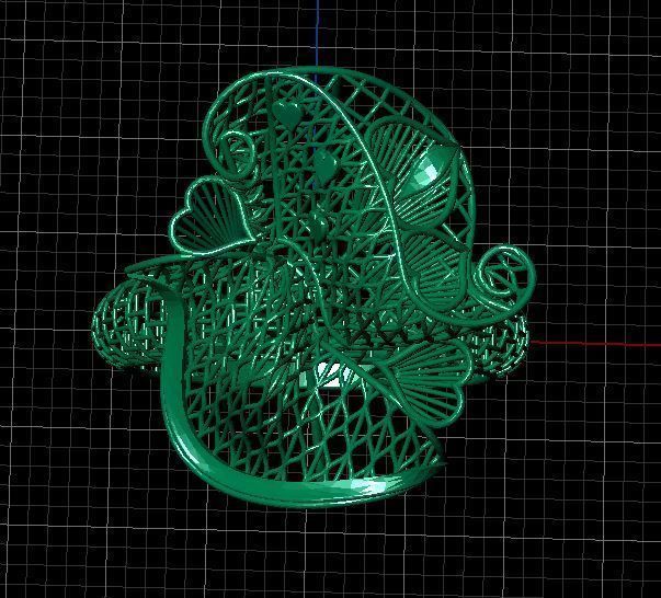 GOLD RING 3D print model_1