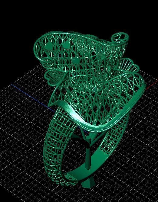 GOLD RING 3D print model_6