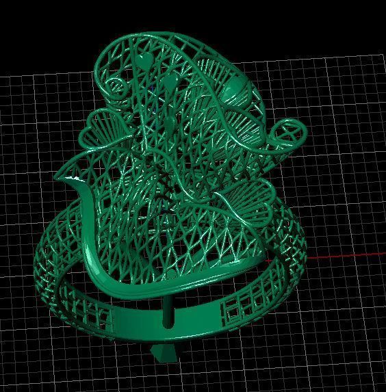 GOLD RING 3D print model_3