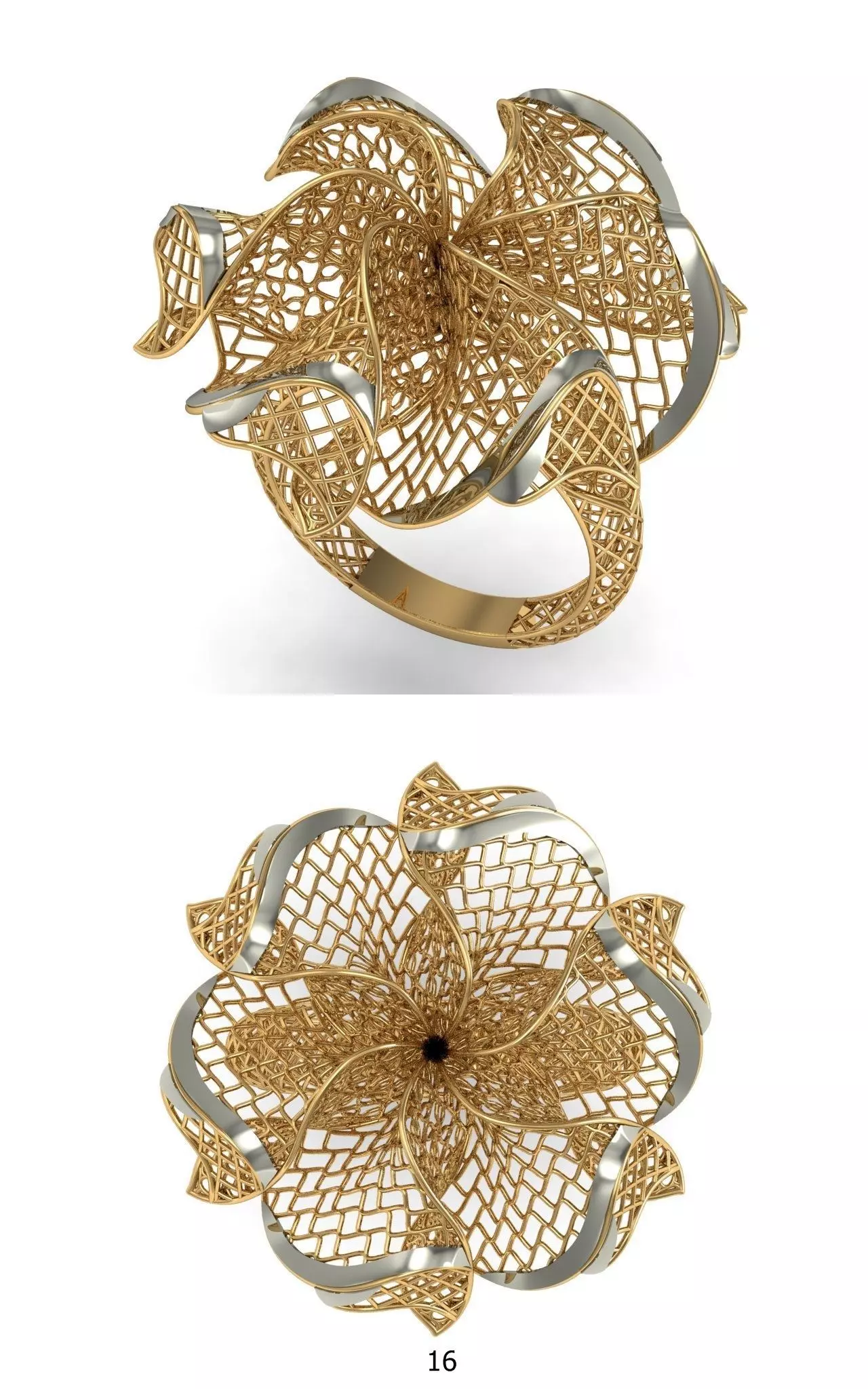 GOLD RING 3D print model_0