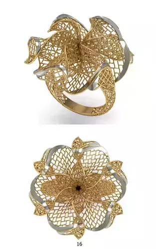 GOLD RING 3D print model