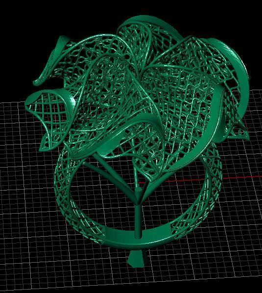 GOLD RING 3D print model_3