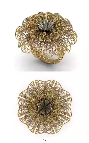 GOLD RING 3D print model