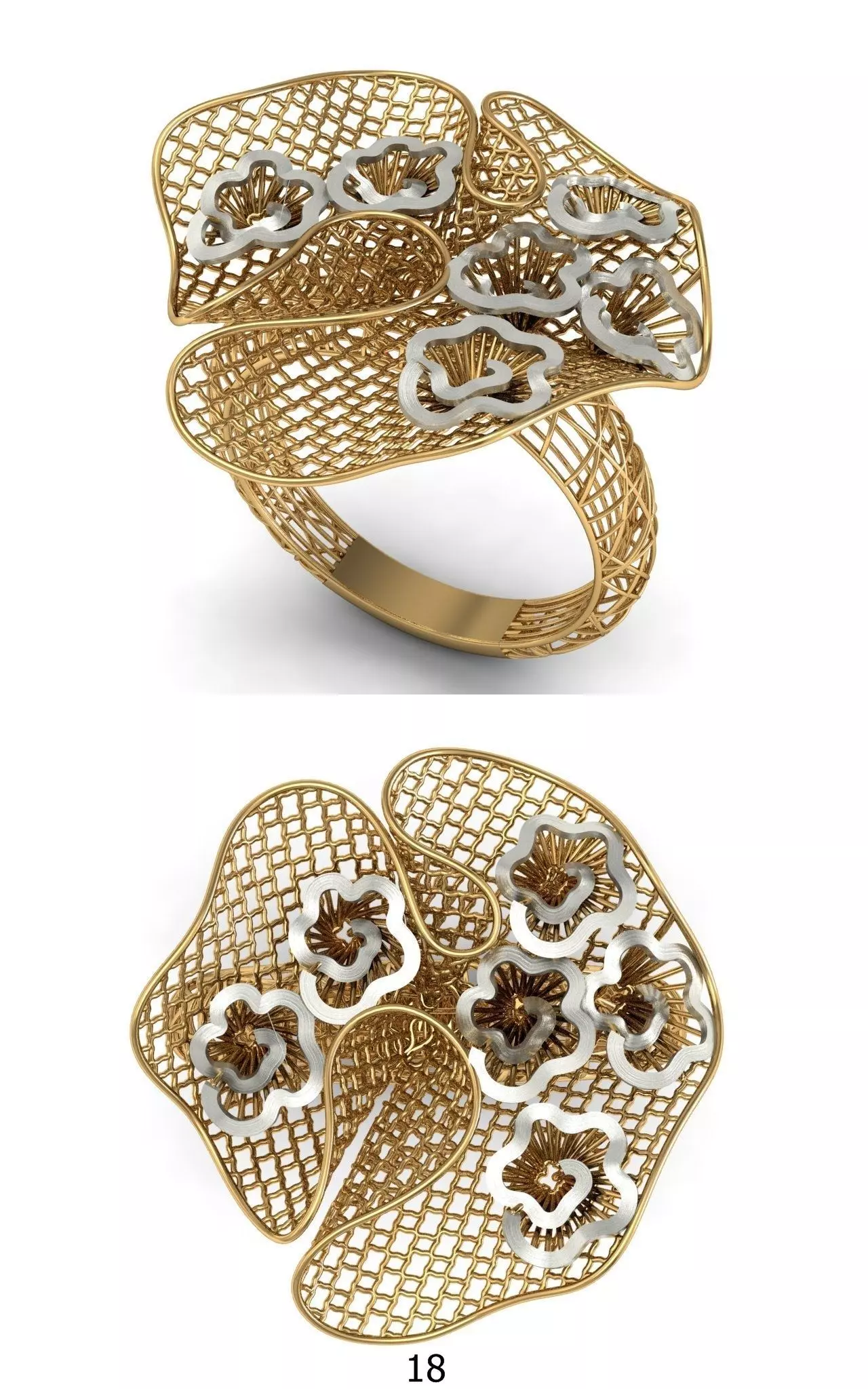 GOLD RING 3D print model_0