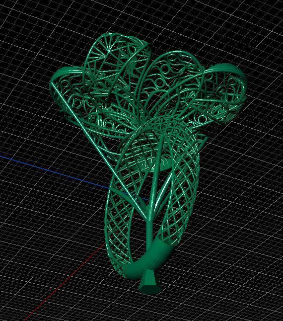 PRINTABLE RING 3D print model_6