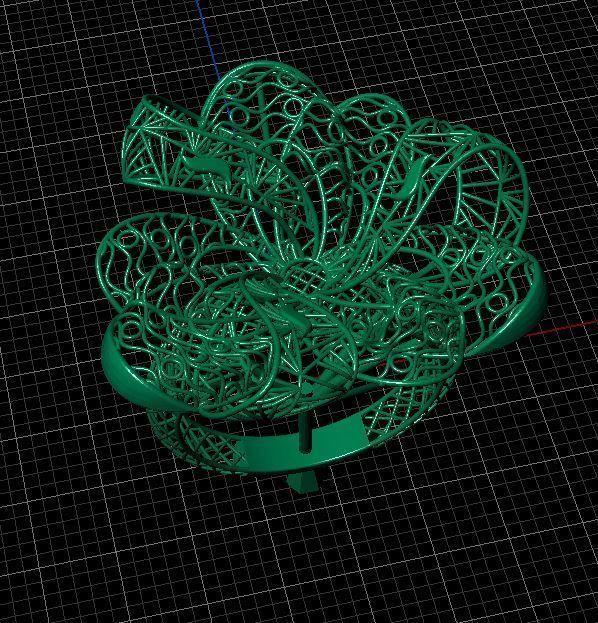 PRINTABLE RING 3D print model_2