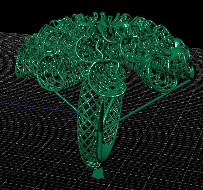 PRINTABLE RING 3D print model_6