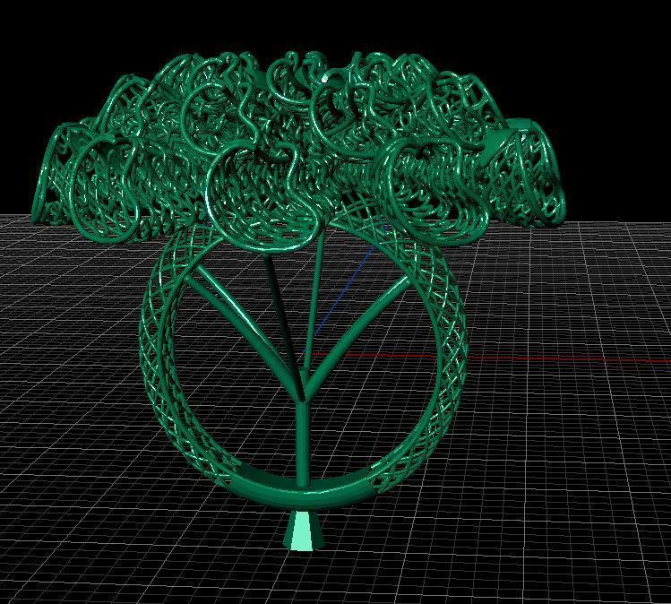 PRINTABLE RING 3D print model_3