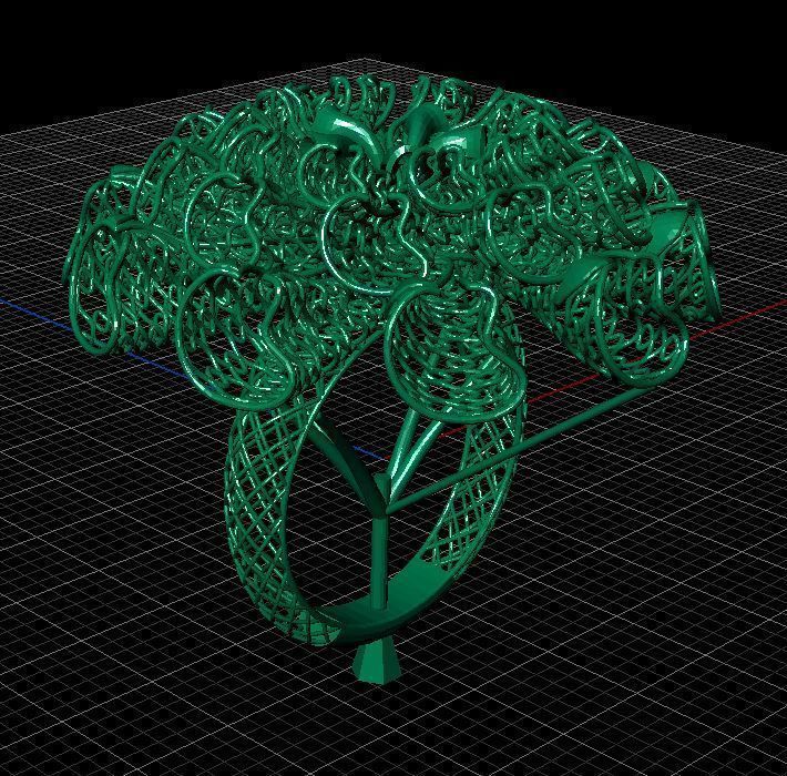 PRINTABLE RING 3D print model_5
