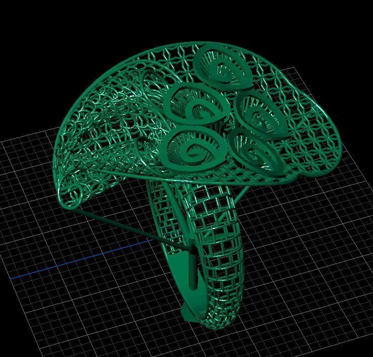 PRINTABLE RING 3D print model_5