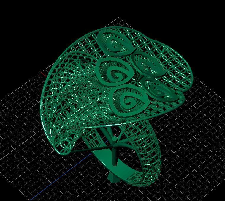 PRINTABLE RING 3D print model_6