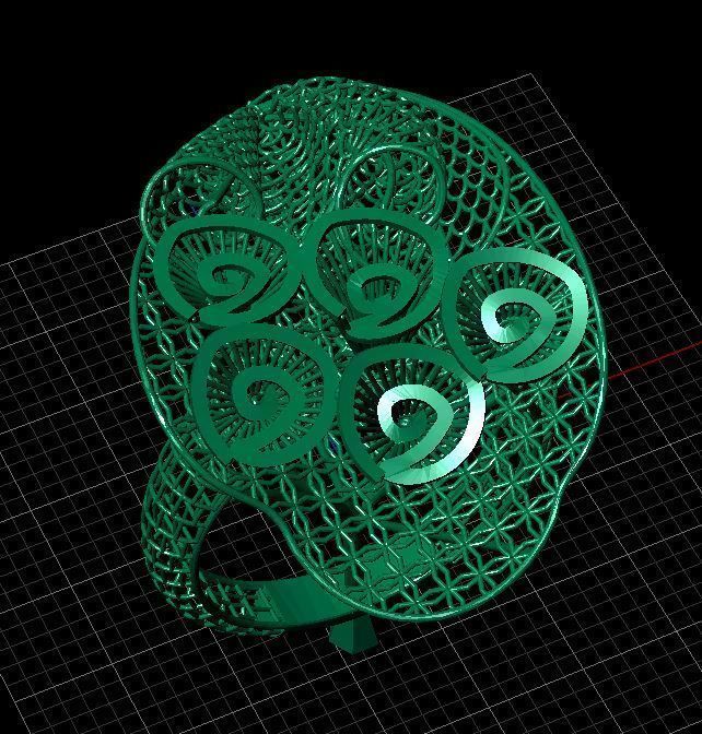 PRINTABLE RING 3D print model_1