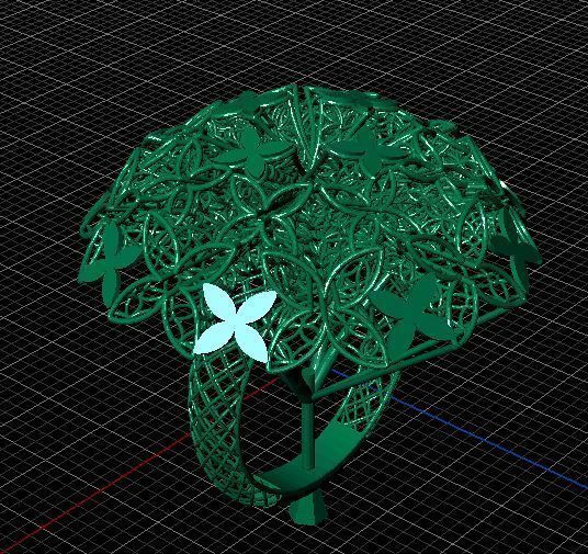 PRINTABLE RING 3D print model_5