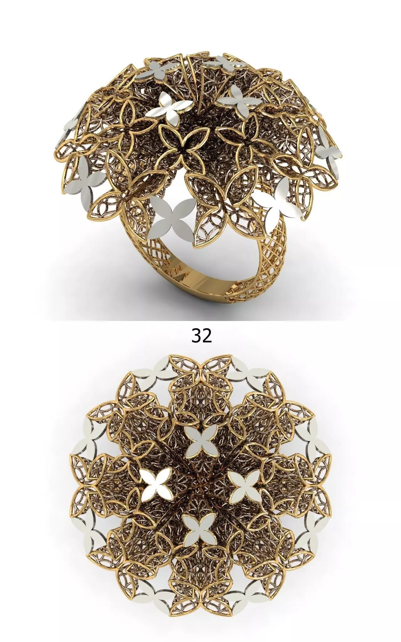 PRINTABLE RING 3D print model_0