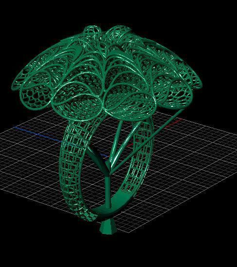 PRINTABLE RING 3D print model_6