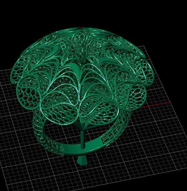 PRINTABLE RING 3D print model_3