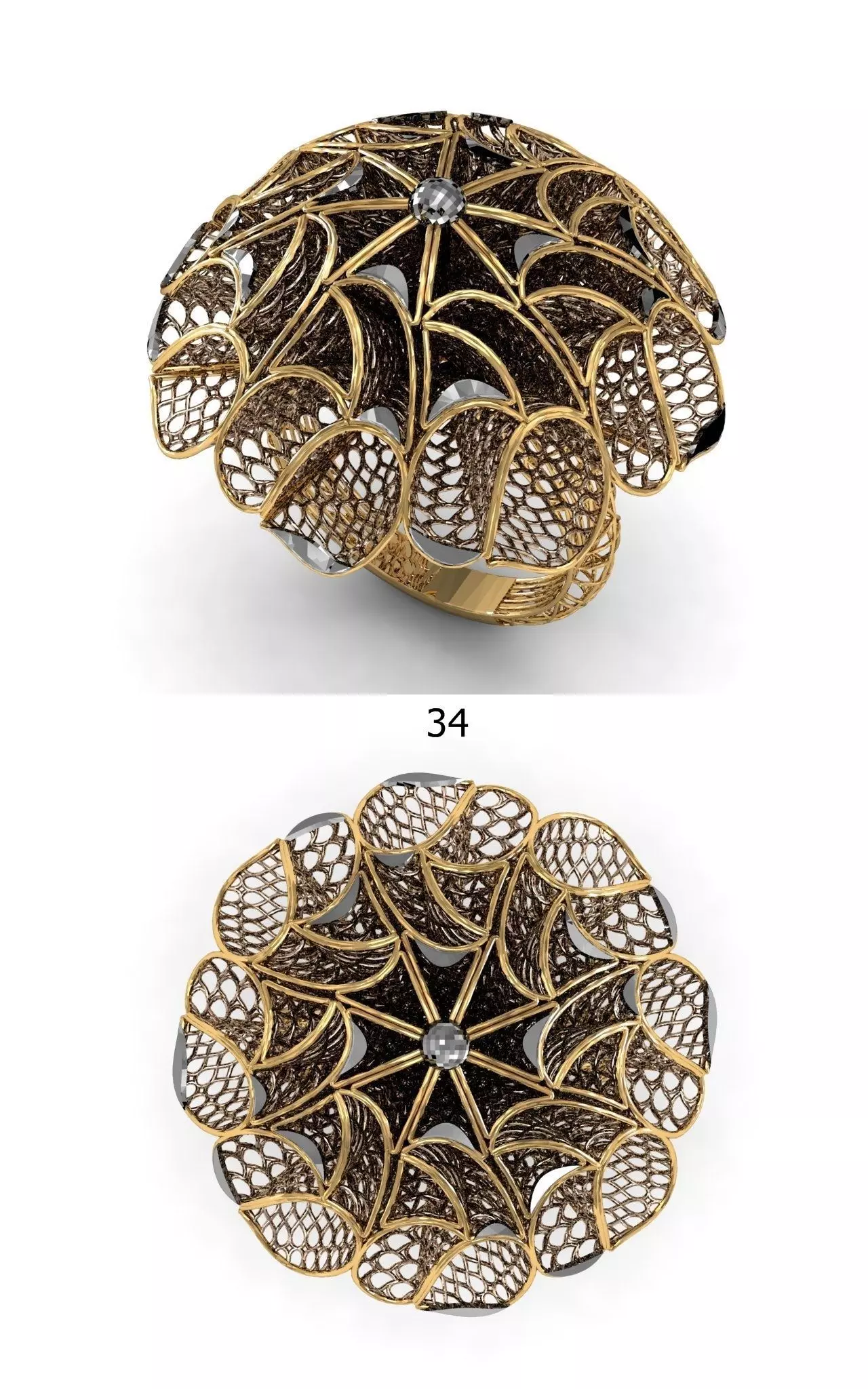 PRINTABLE RING 3D print model_0
