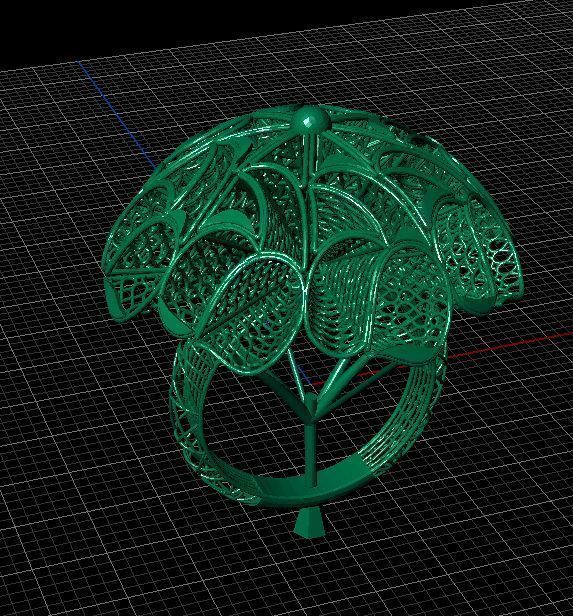 PRINTABLE RING 3D print model_4