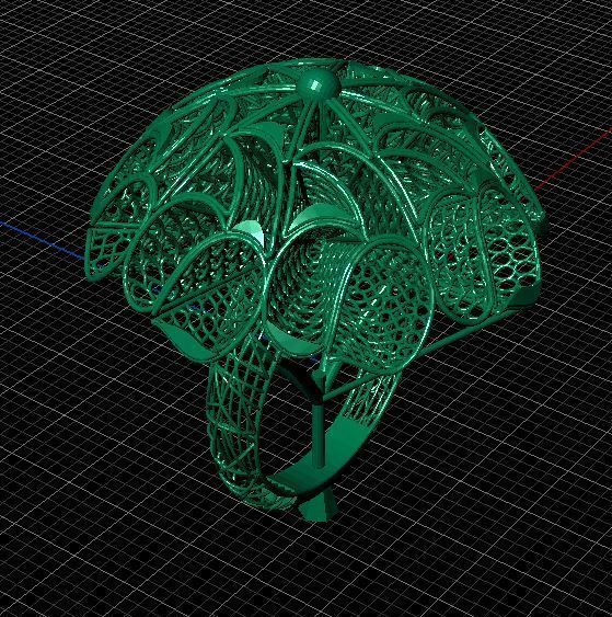 PRINTABLE RING 3D print model_5