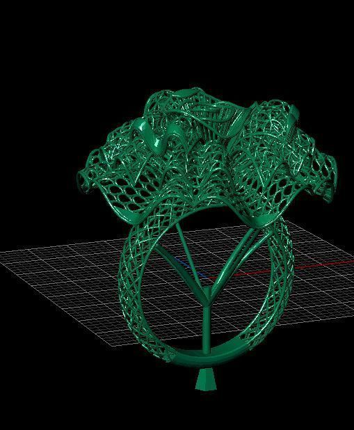 PRINTABLE RING 3D print model_5