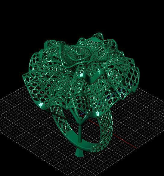 PRINTABLE RING 3D print model_2