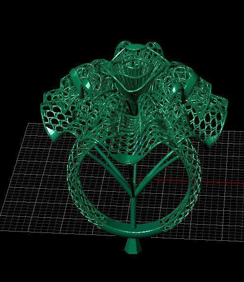 PRINTABLE RING 3D print model_4