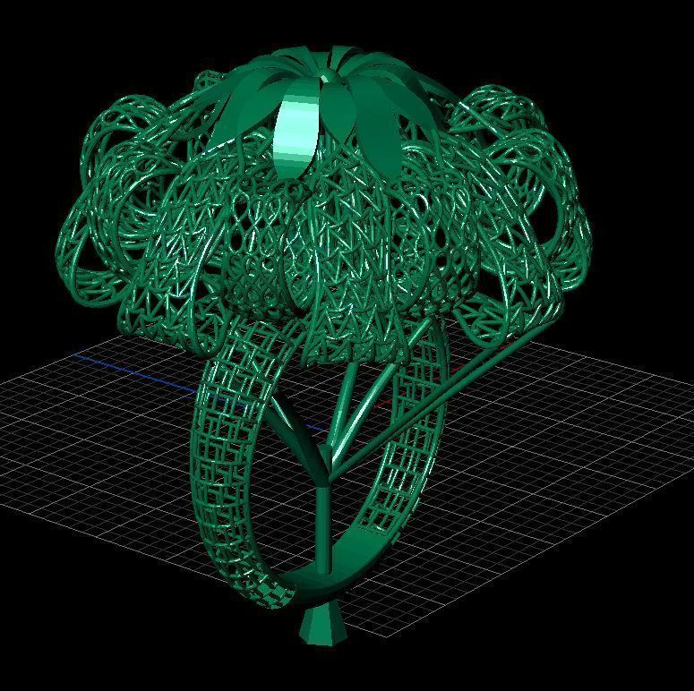 PRINTABLE RING 3D print model_5
