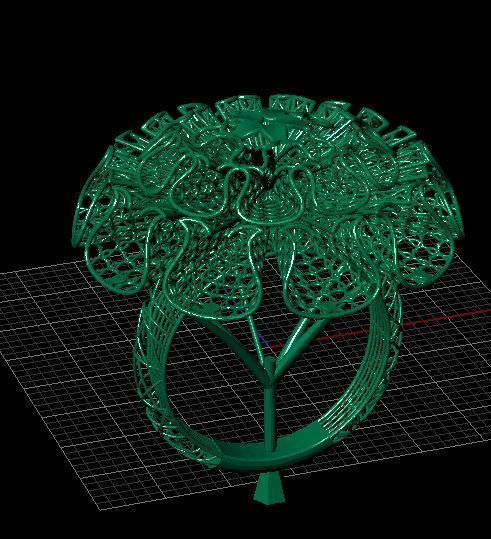 PRINTABLE RING 3D print model_4