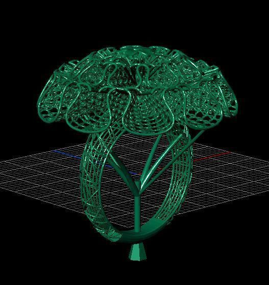 PRINTABLE RING 3D print model_6