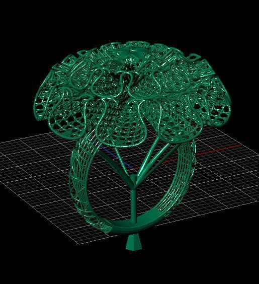 PRINTABLE RING 3D print model_5