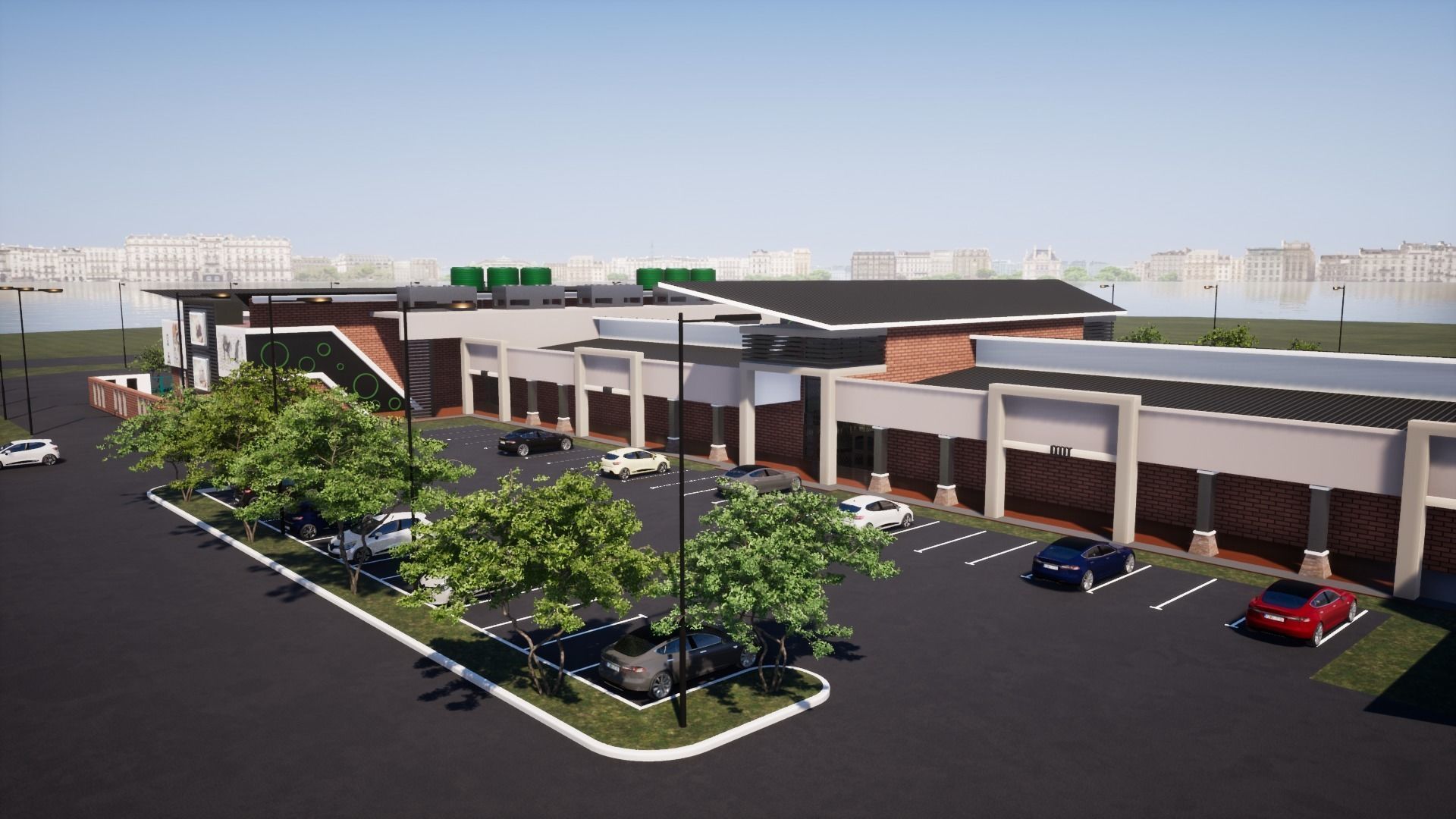 Shopping Mall 3D model_7