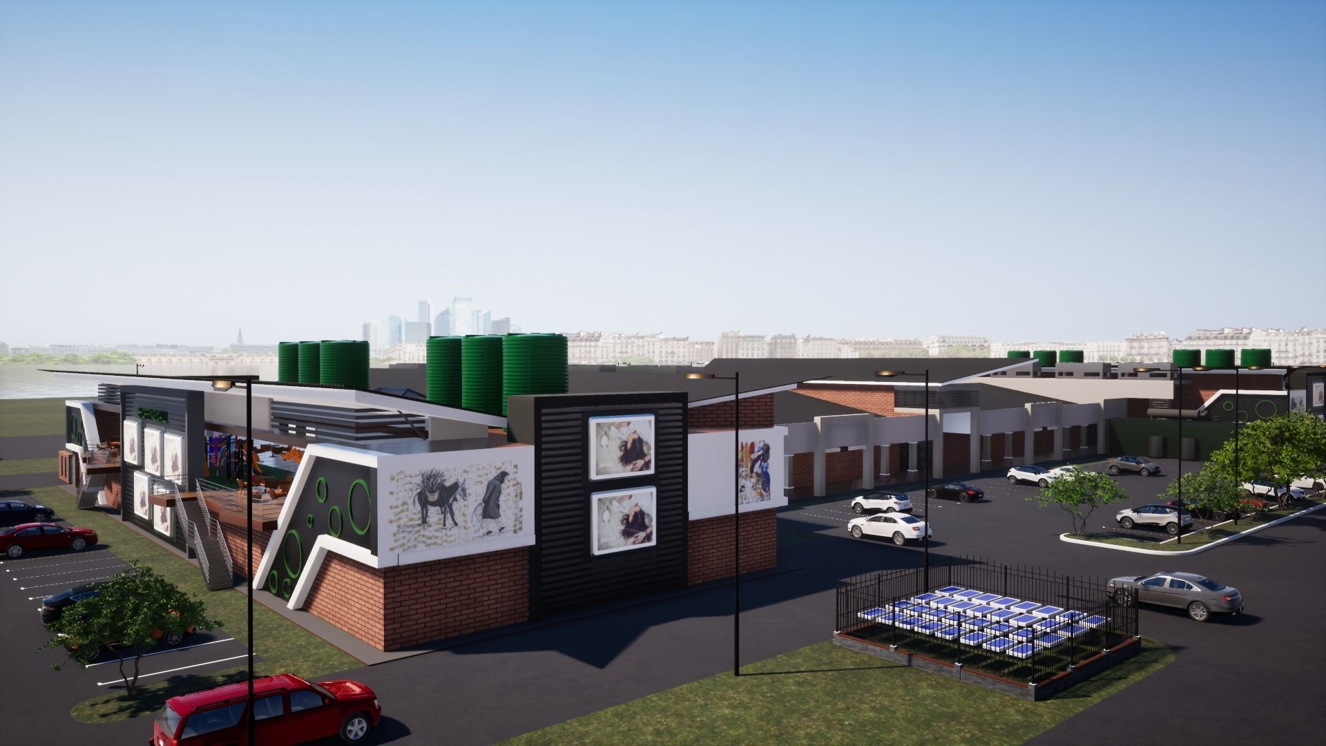 Shopping Mall 3D model_3