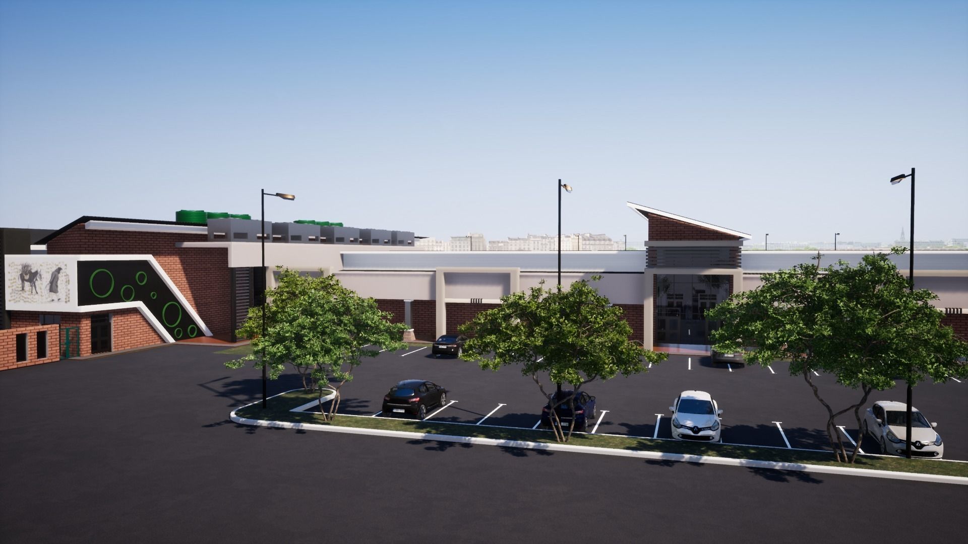 Shopping Mall 3D model_8