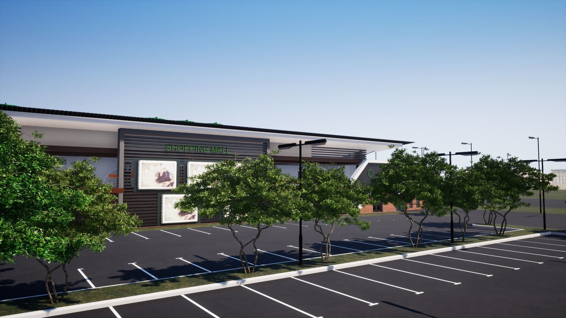 Shopping Mall 3D model_12