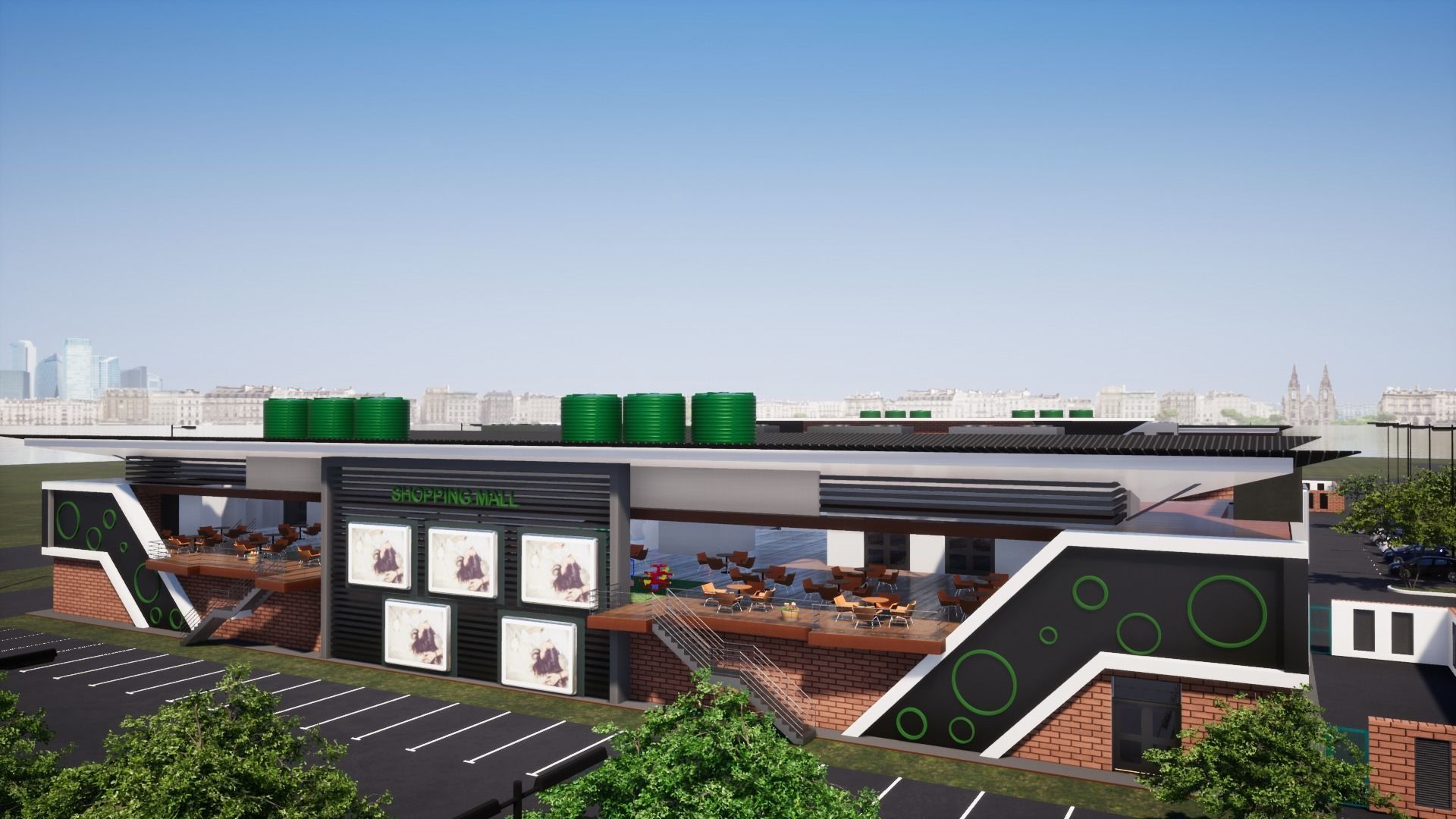 Shopping Mall 3D model_11