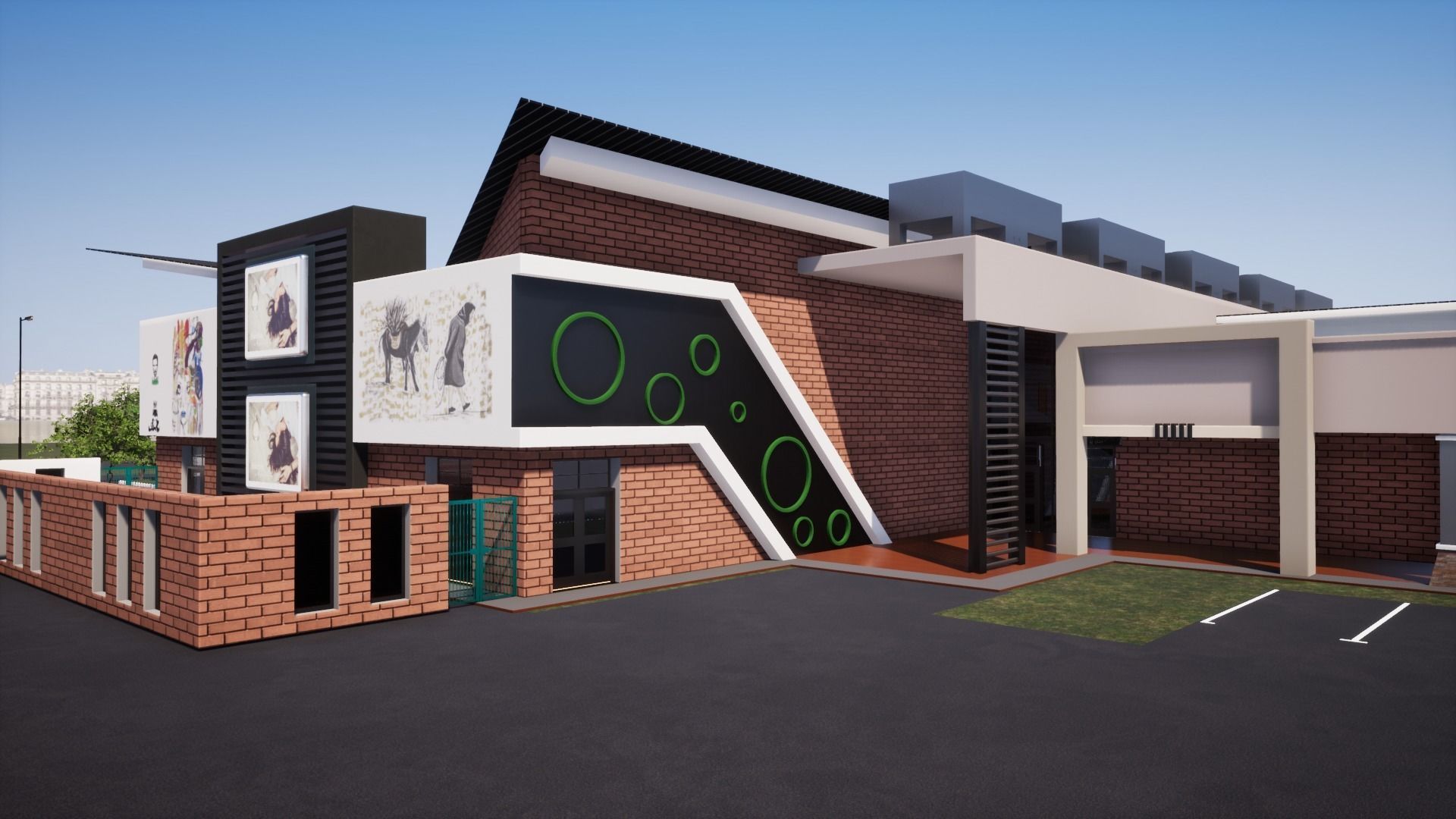 Shopping Mall 3D model_9