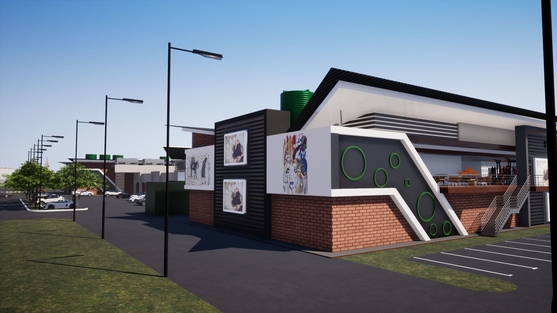 Shopping Mall 3D model_13