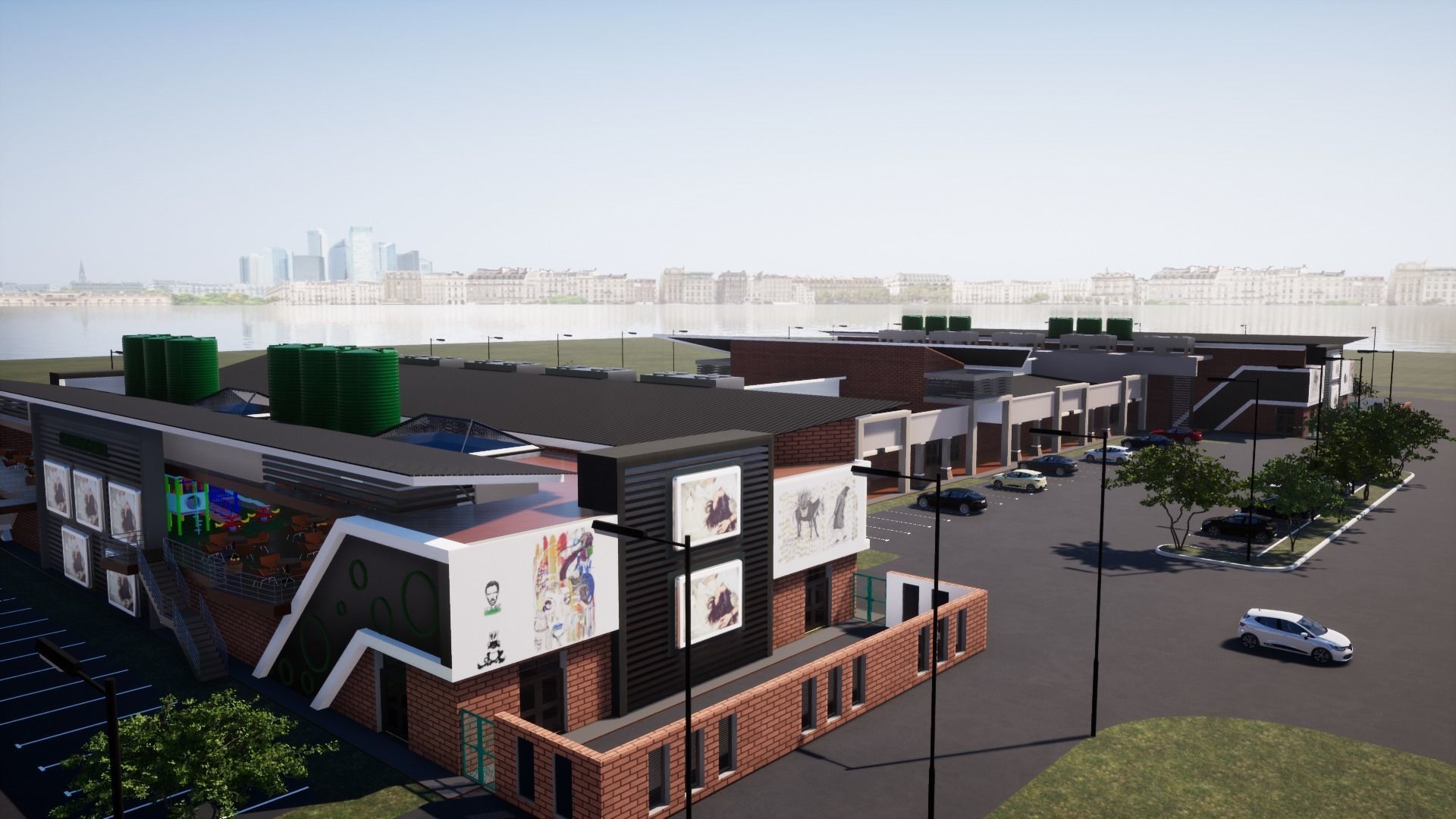 Shopping Mall 3D model_10