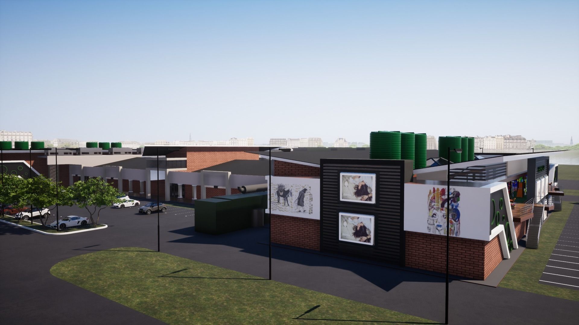 Shopping Mall 3D model_14